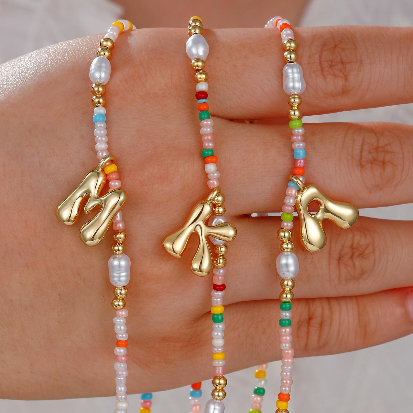 Ritach Gifts for Teen Girls Kids - Initial Necklaces for Women Girls Gift for Tween Teenage Girl Gift Ideas Initial Necklace Letter C Necklaces for Teen Girl Gifts Trendy Stuff Kids Jewelry
