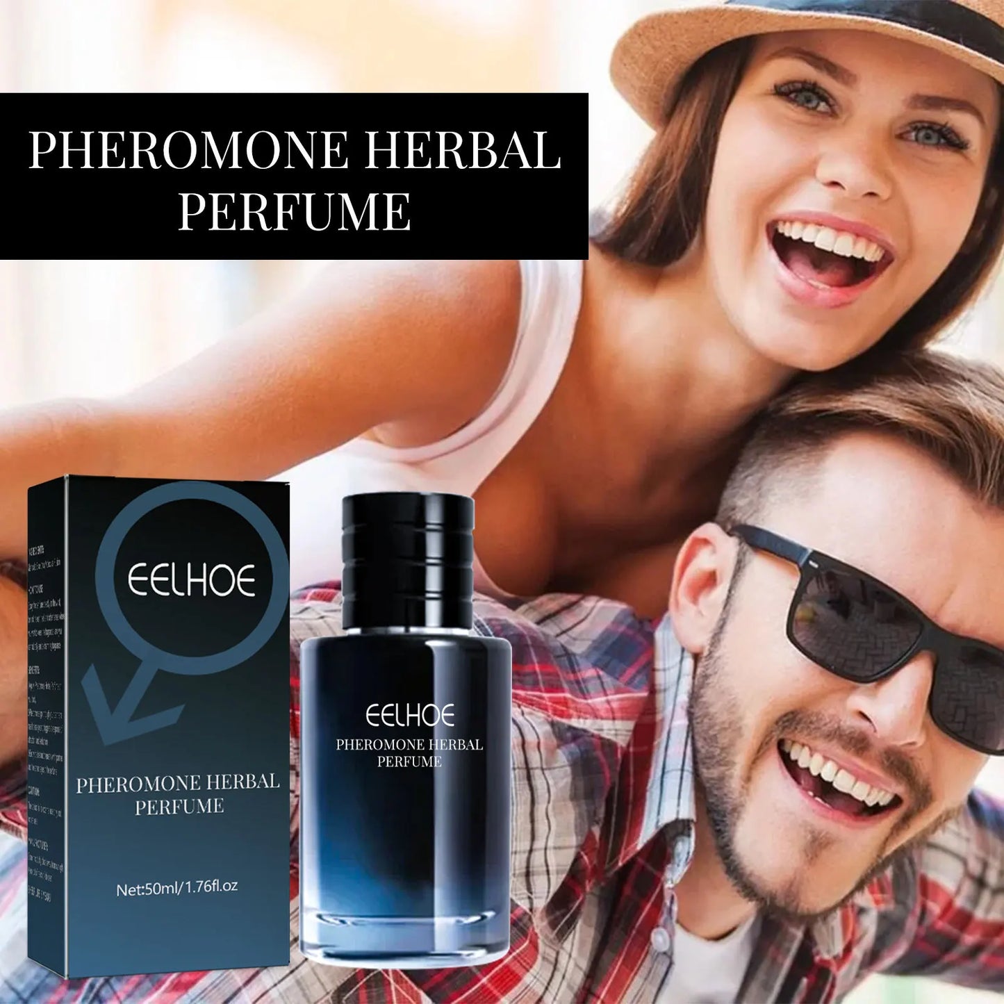 50ml Herbal Perfume – Fresh & Long-Lasting Scent
