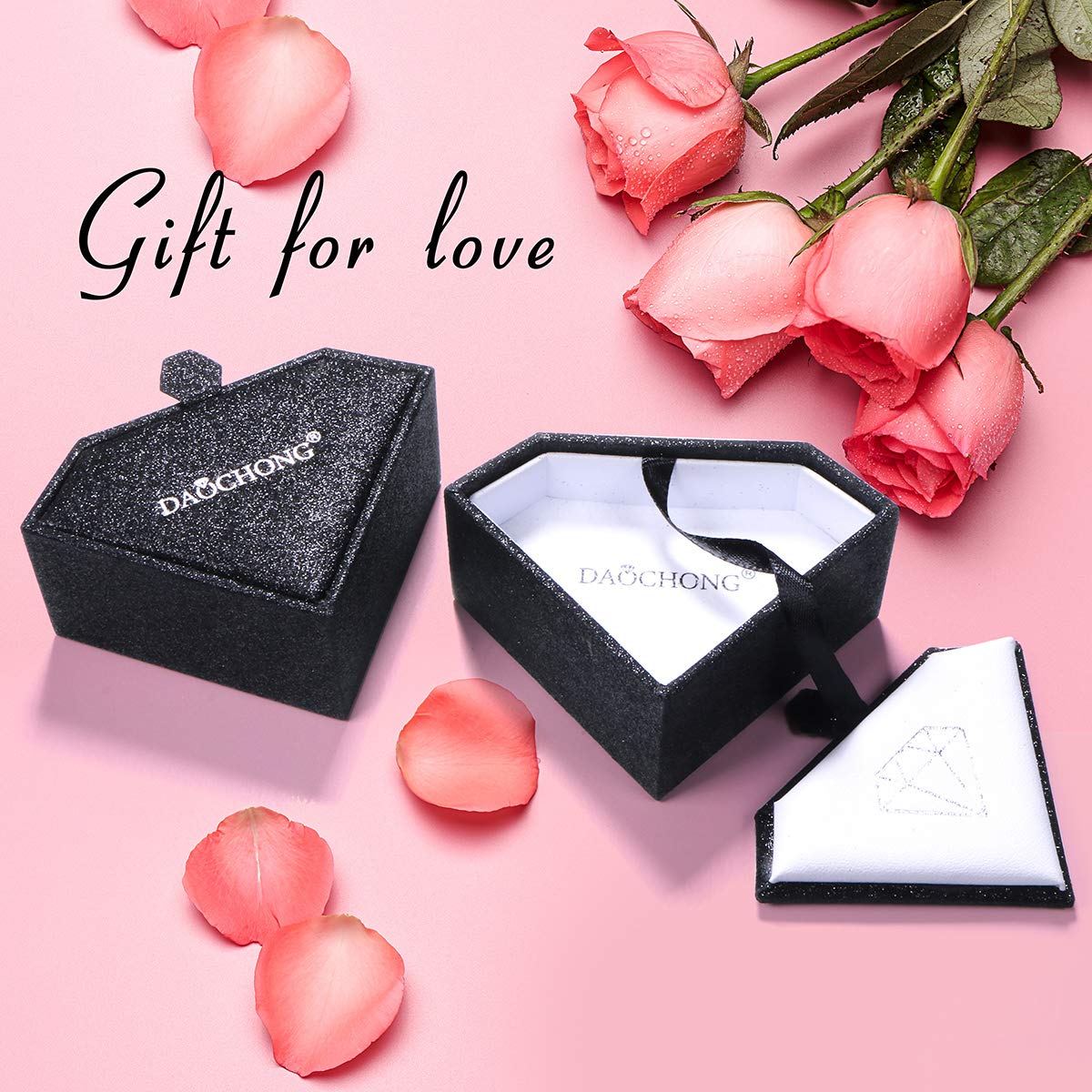 S925 Sterling Silver Choker Short Dainty Necklace Pendant for Women Jewelry Gift (Pearl Black White)