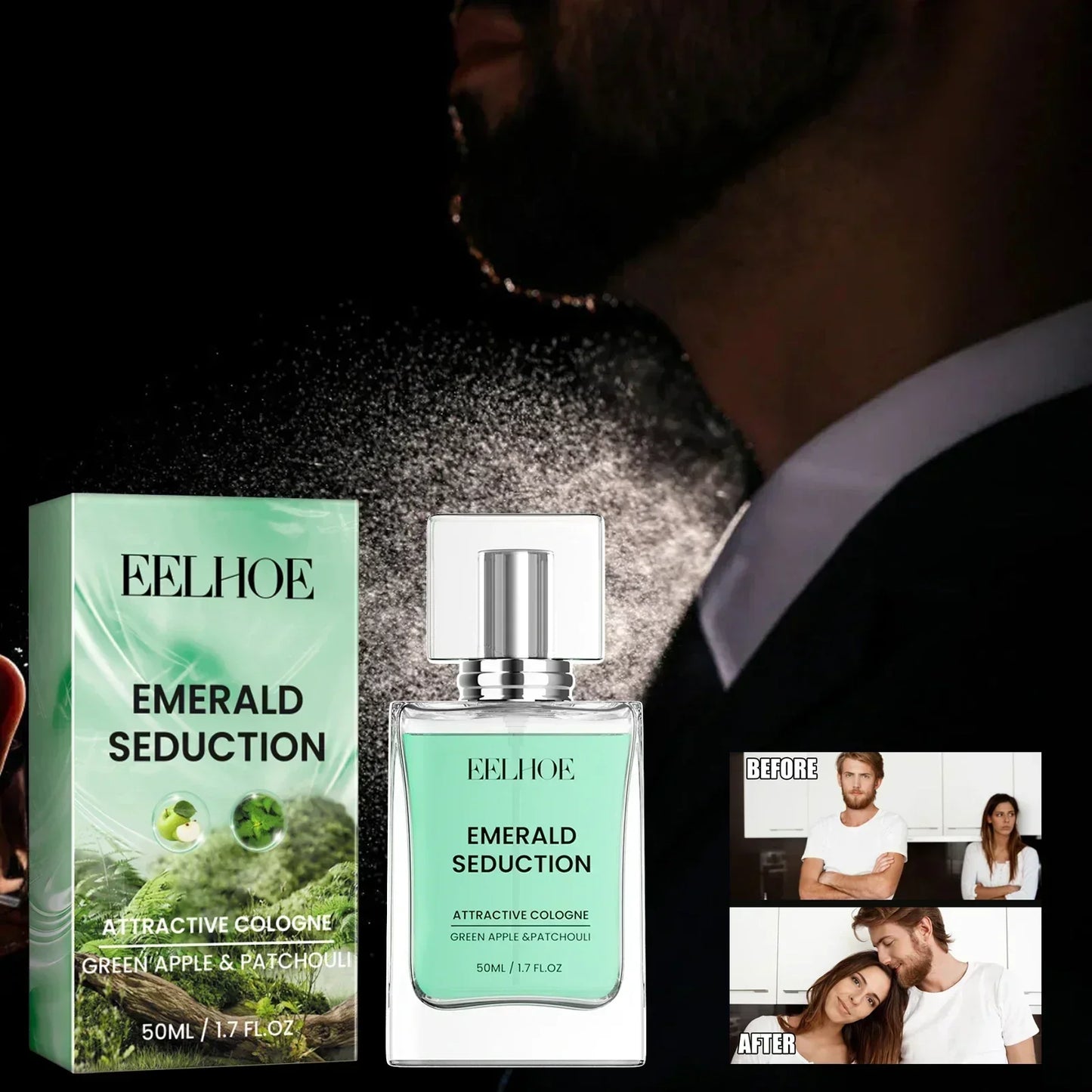 EELHOE 2024 Men's Cologne | Pheromone-Infused Fragrance