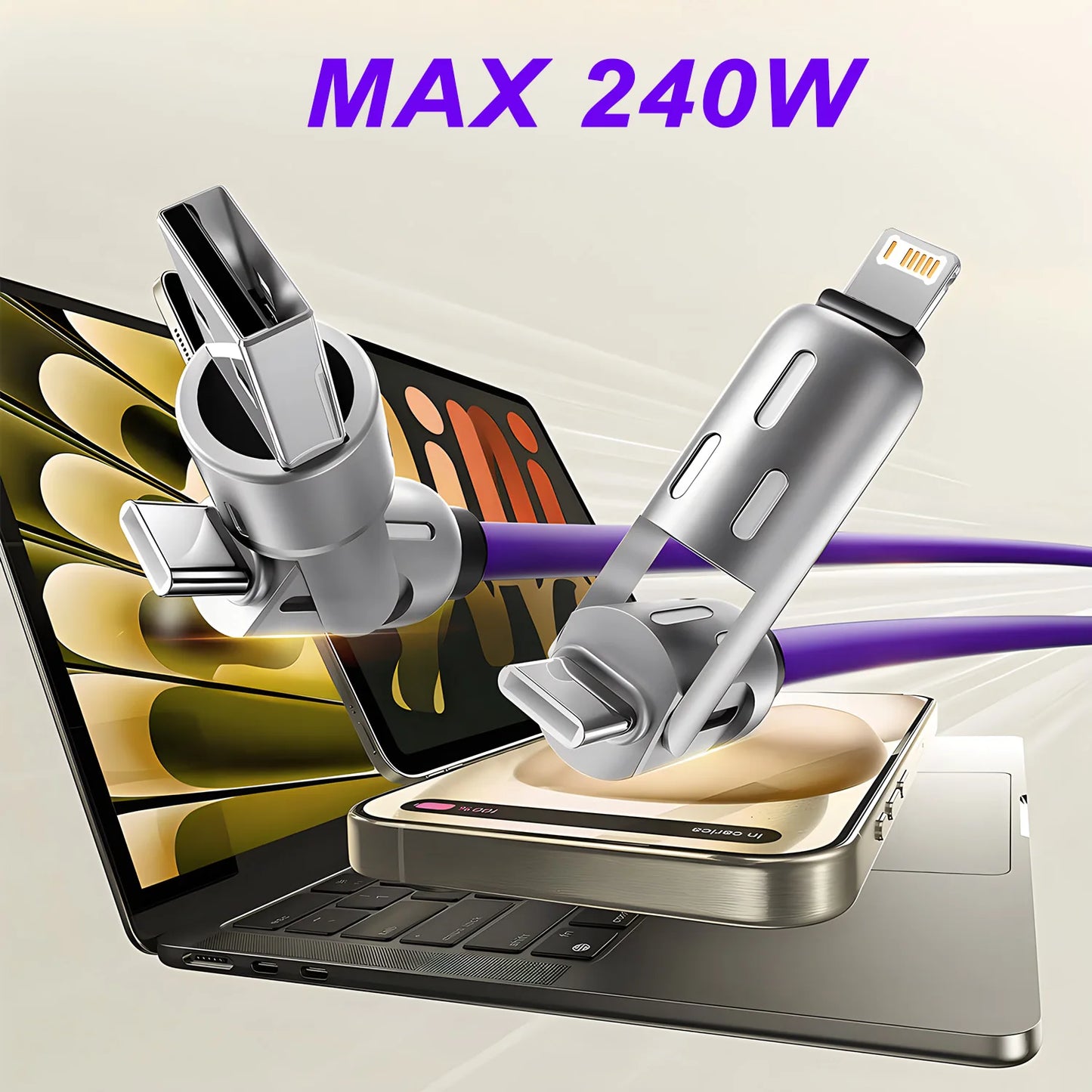 4-in-1 USB C Cable