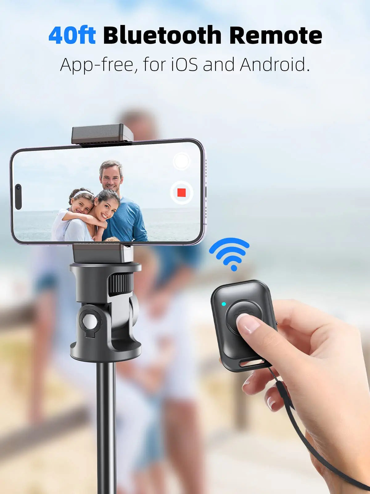 Wireless Selfie Stick Tripod