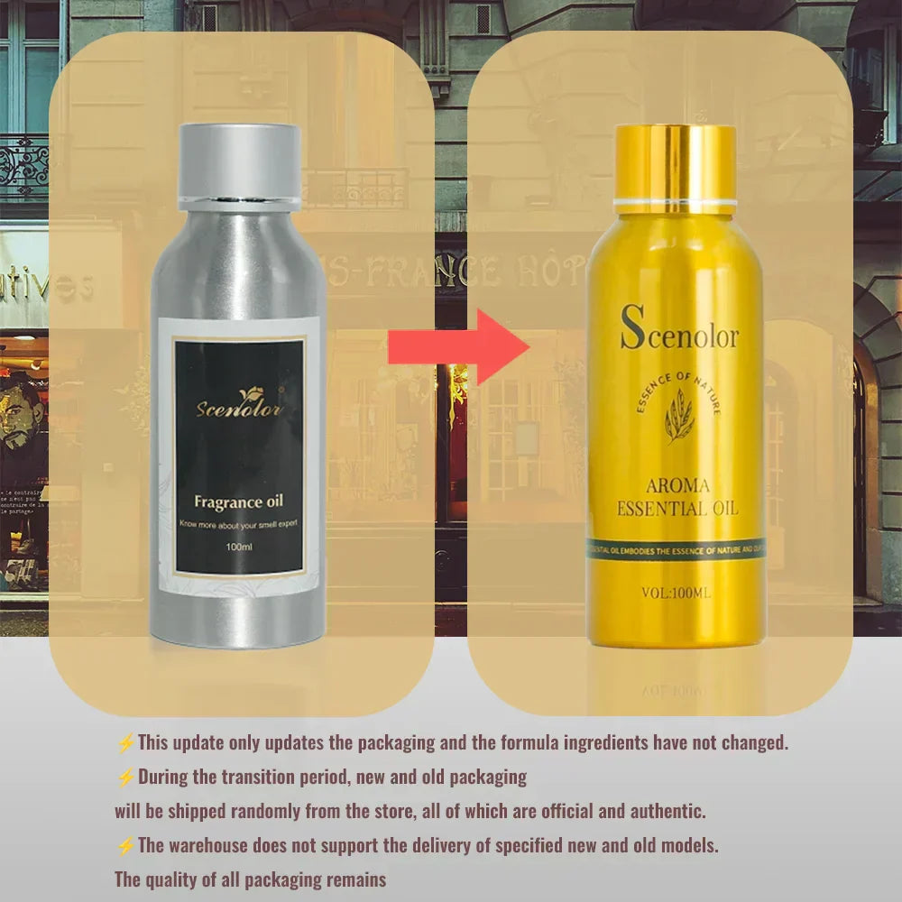 Unisex 100ml Hotel Essential Oil for Diffuser