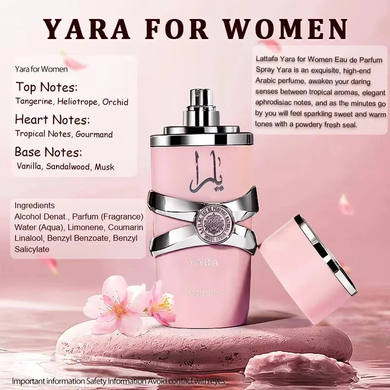 Yara Moi Tous Asad Unisex Perfume 100ml